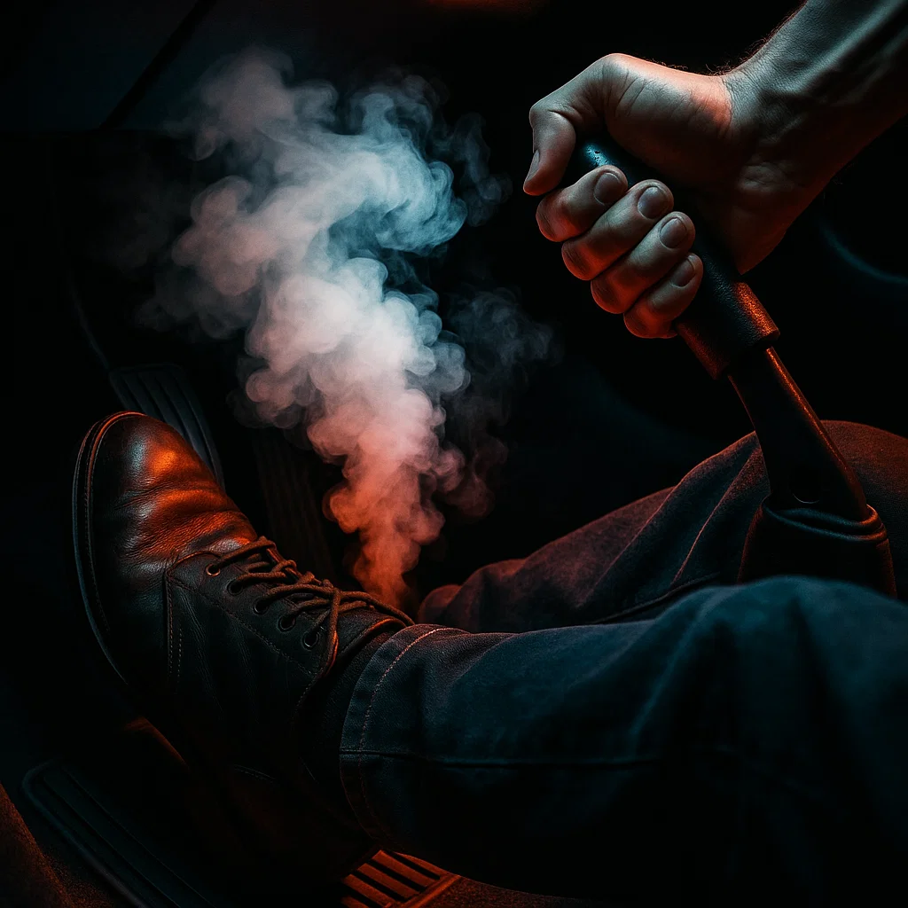 Metafora visiva dello sforzo controproducente